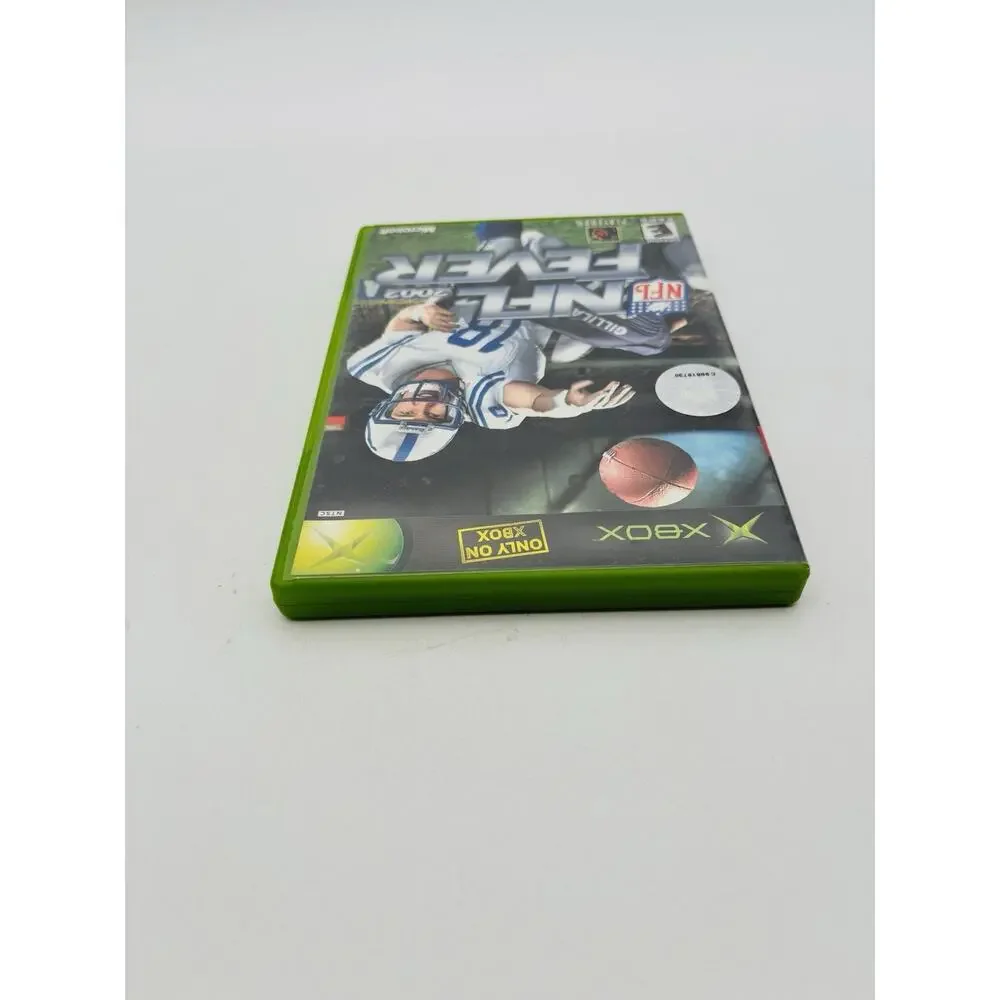 NFL Fever 2002 (Microsoft Xbox, 2001) Complete Tested Working - VG Condition CIB